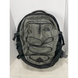 The North Face Olive and Black Backpack
